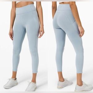 Lululemon Invigorate High-Rise Legging 25” Chambray